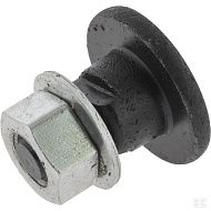 Болт и гайка крепления ножа